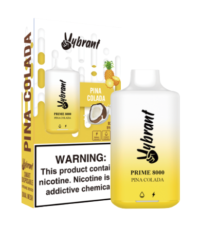 Enjoy the refreshing Kiwi Dragon Berry Vape by VyBrant, featuring 8000 puffs of delicious kiwi dragon berry flavor.