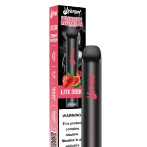 VyBrant Strawberry Watermelon Lite 3000 Puffs - Single, a refreshing strawberry watermelon vape experience.