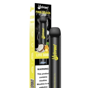 Pina Colada Lite 3000 Puffs by VyBrant offers a refreshing pina colada vape experience in a single device.