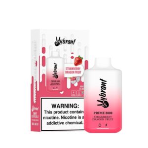 Strawberry Dragon Fruit Ice 8000 Puffs