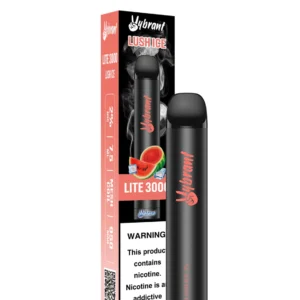 Lush Ice Lite 3000 Puffs by VyBrant offers a refreshing Lush Ice flavor in a convenient disposable vape.