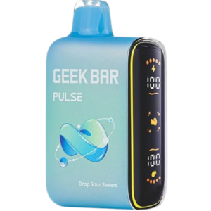 GEEK BAR PULSE DISPOSABLE 15K PUFF DROP SOUR SAVERS