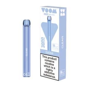 VOOM 3000 Puff Disposables Vape Clear