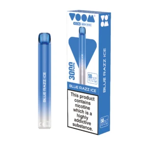VOOM 3000 Puff Disposables Vape Blue Razz