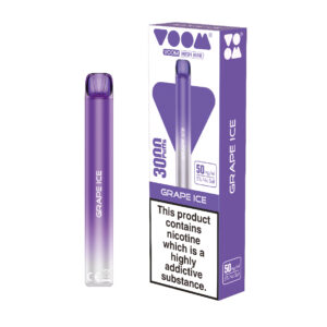 VOOM 3000 Puff Disposables Vape Grape Ice