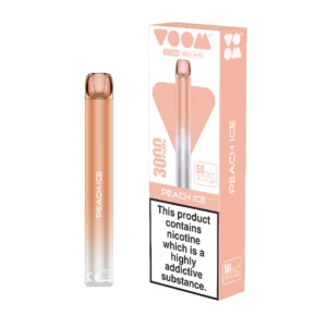 VOOM 3000 Puff Disposables Vape Peach Ice