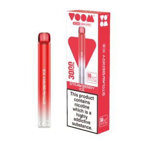 VOOM 3000 Puff Disposables Vape Strawberry Ice